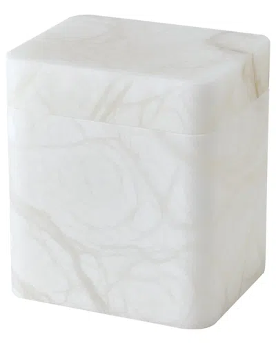 Global Views Raggio Box In White