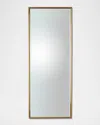 Global Views Reeves 80" Floor Mirror In Gold