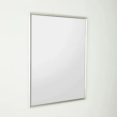 Global Views Reeves Mirror In Stainless Steel