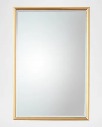 Global Views Reeves Small Wall Mirror In Gold