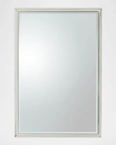 Global Views Reeves Small Wall Mirror In Silver