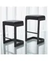Global Views Regan Low Bar Stool