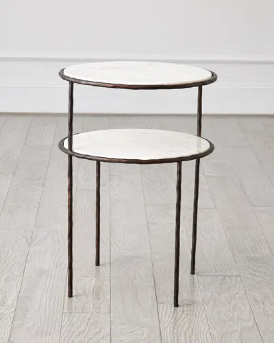 Global Views Registrar Tiered Table In Bronze