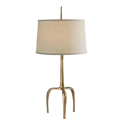 Global Views Riley Table Lamp In Gold