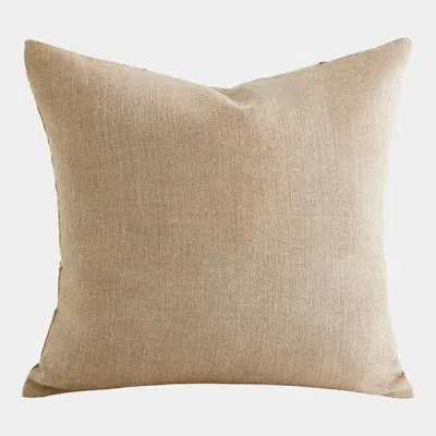 Global Views Roman Beaded Pillowgold In Gold