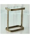 Global Views Saddle Table In Brown