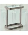 Global Views Saddle Table In Silver