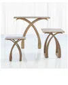 Global Views Saigon Console In Brown