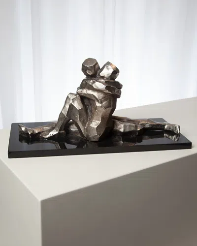 Global Views Sculpture In Silver