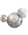 Global Views Lily Pad Clusters In Silver