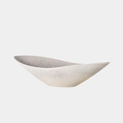 Global Views Sexy Bowl-grey Reactive In Neutral