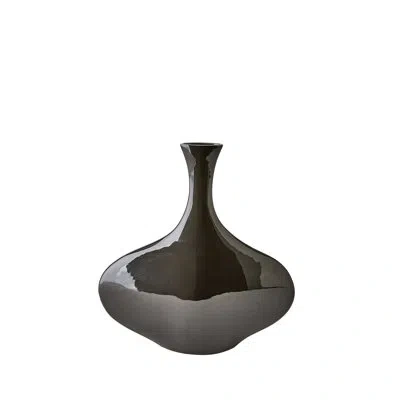 Global Views Silhouette Vase-black-wide
