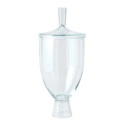 Global Views Simple Grande Jar In Clear