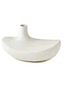 Global Views Solis Vase In White