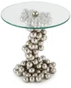 Global Views Sphere Table In Transparent