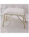 Global Views Spike Bench In White