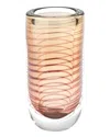 Global Views Spiraled Vase In Brown