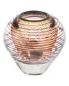 Global Views Spiraled Vase In Brown