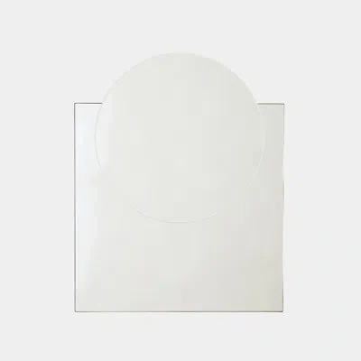 Global Views Square/circle Mirror-brushed Brass