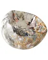 Global Views Squished Bowl In Brown