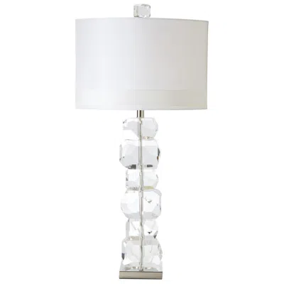 Global Views Stacked Gemstone Lamp-tall