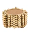 Global Views Starburst Crown Coasters In Gold