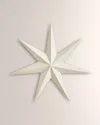 Global Views Stellar White Wall Star - Large In White