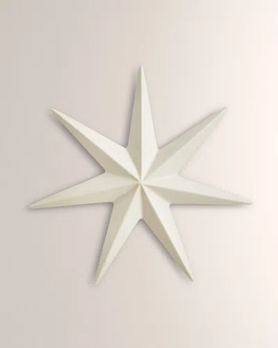 Global Views Stellar White Wall Star - Large