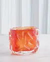 Global Views Storm Vase, Small 6" In Red
