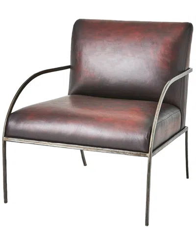 Global Views Swoop Chair In Gold