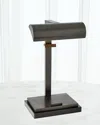 Global Views Tabletop Easel Lamp In Bronze