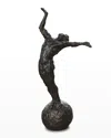 Global Views Tahdah Sculpture In Bronze