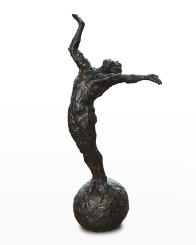 Global Views Tahdah Sculpture In Bronze