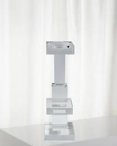 Global Views Tall Brilliant Pillar Candle Holder