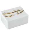 Global Views Terrain Box In White