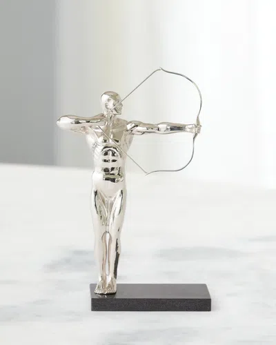 Global Views The Archer Sculpture, Nickel