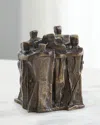 Global Views Throng Sculpture In Bronze