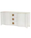 Global Views Toile Linen Credenza