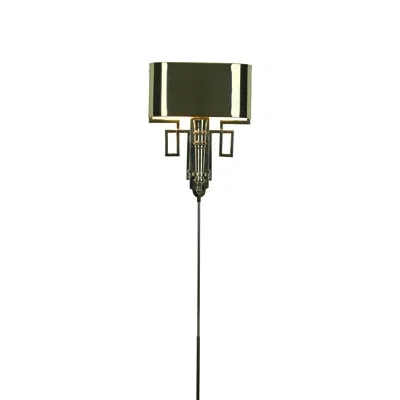 Global Views Torch Sconce-nickel-hw