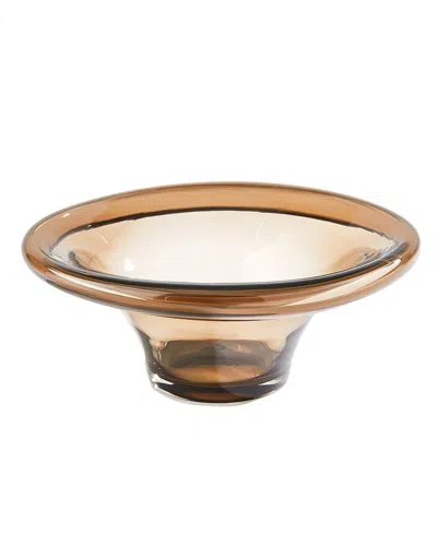 Global Views Tourneau Bowl In Blue