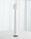 Global Views Tower 34" Floor Lamp In White