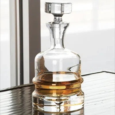 Global Views Traditional Decanter-clear In Multi