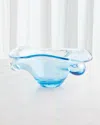 Global Views Triple Bubble Bowl In Blue