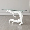 Global Views Twisted Juniper Console In Clear