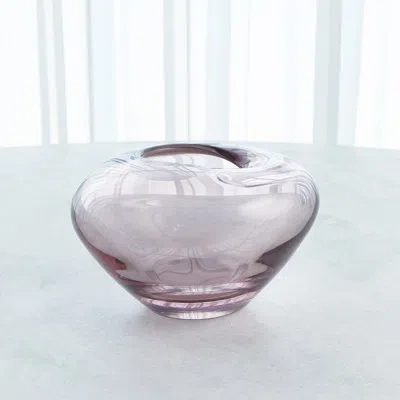 Global Views Undulating Vase-amethyst