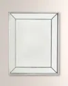 Global Views Vermeil Rope Mirror - Silver In Silver