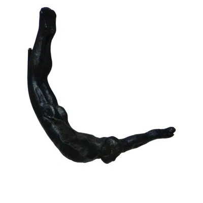 Global Views Wall Diver In Bronze