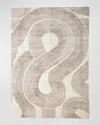 Global Views Wander Machine-woven Rug, 6' X 9' In Neutral