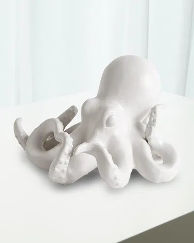 Global Views White Octopus Sculpture