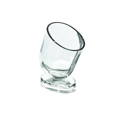 Global Views Wine Chiller-slanted Design In Clear